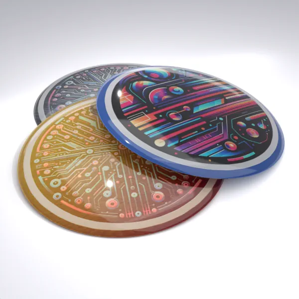 3D Gel Aufkleber (Doming)