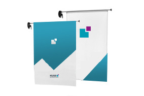 Window-Flag Outdoor, System inkl. Druck