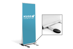 Outdoor Roll-Up, System inkl. Druck