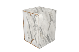 Papphocker aus Wabenpappe B1